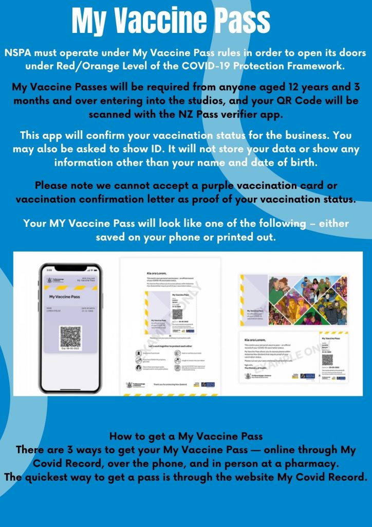 My Vaccine Pass Northern School of Performing Arts